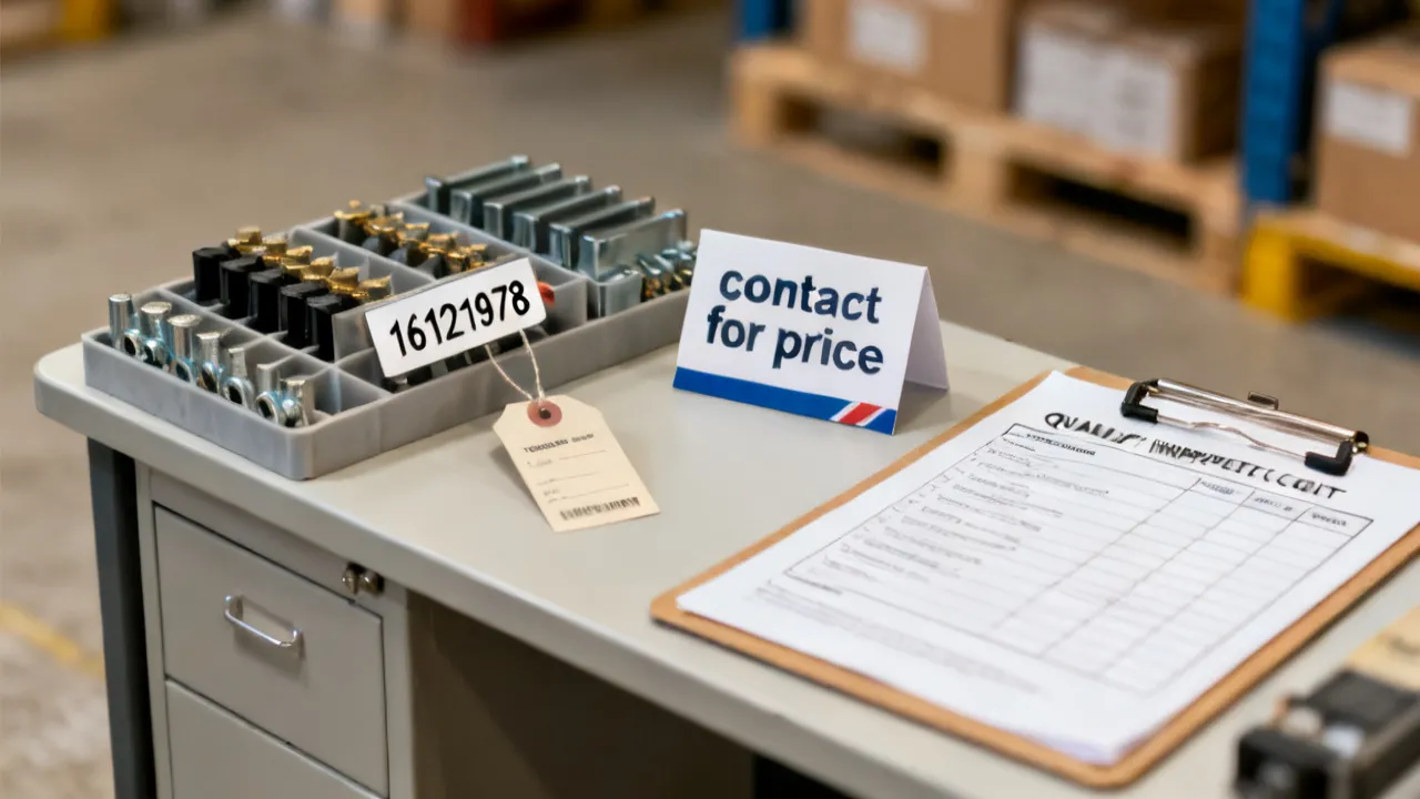 Understanding Item 16121978 and Supplier Options